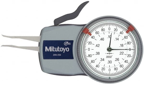 Inside Dial Caliper Gage: 0.1 to 1/2