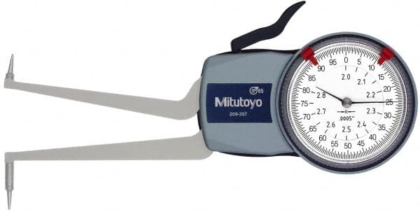 Inside Dial Caliper Gage: 2 to 2.8