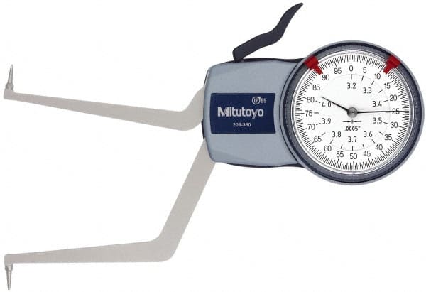 Inside Dial Caliper Gage: 3.2 to 4