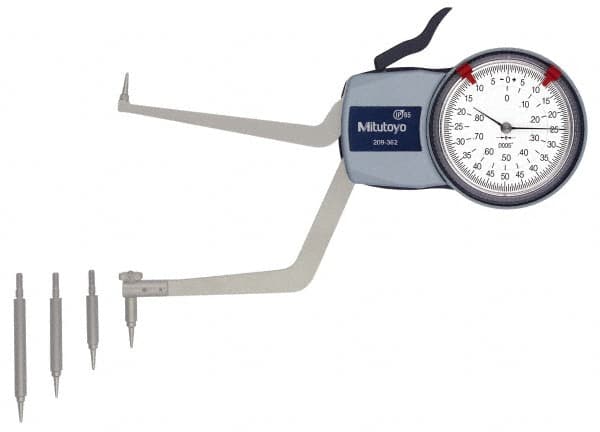 Inside Dial Caliper Gage: 3.6 to 5.6