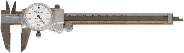 Dial Caliper: 6'' Range, 0.001'' Graduation, 1'' per Revolution MPN:505-738CAL