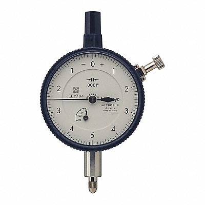 Dial Indicator 0 to 0.025 Range White MPN:2803AB-10