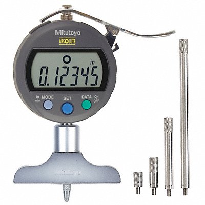 Electronic Digital Depth Gage 0 to 8 In MPN:547-257S