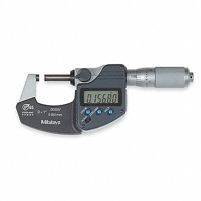 Digital Micrometer 0-1In SPC Friction MPN:293-335-30