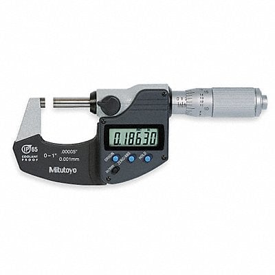 Digital Micrometer 0-1 In Waterproof MPN:293-348-30