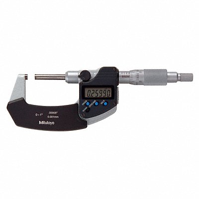 Digital Micrometer Non-Rotating 1 In SPC MPN:406-350-30