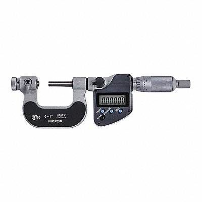 Electronic Digital Micrometer Anvil Flat MPN:326-351-30