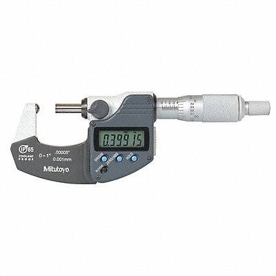 Digital Micrometer 0 to 1 In SPC MPN:395-351-30