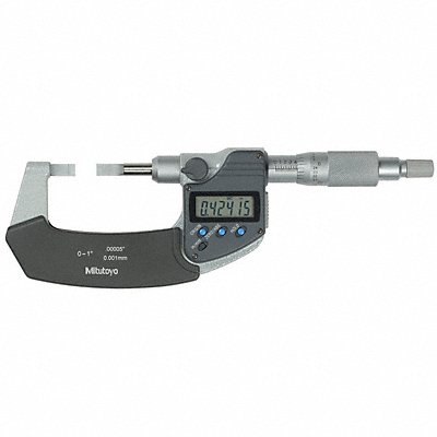 Digital Micrometer Blade 0 to 1 In SPC MPN:422-360-30