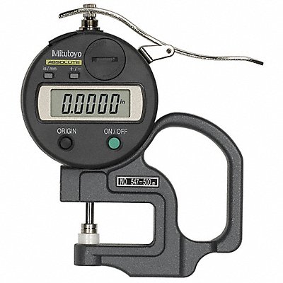 Digital Thickness Gauge Acc +/-0.001 in MPN:547-500SCAL