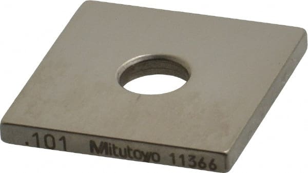 Square Steel Gage Block: 0.101