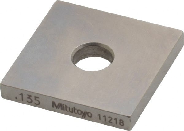 Square Steel Gage Block: 0.135