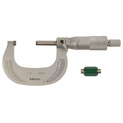 Micrometer 1-2 In 0.0001 In Ratchet MPN:101-114