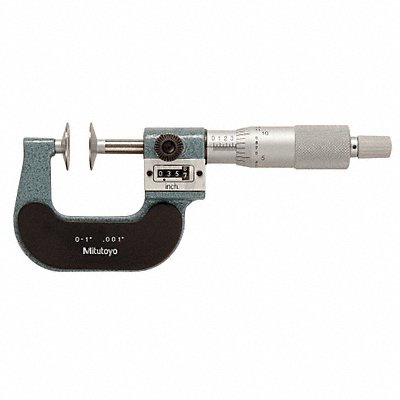 Digital Disk Micrometer 0-1 In 0.001 In MPN:223-125