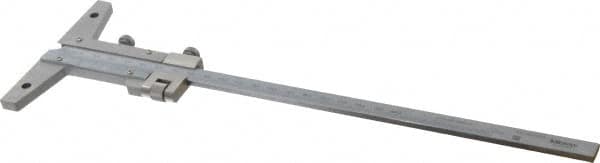 0 to 200mm Measurement Range, 310mm Rule Length, 4 Inch Base Length, Vernier Depth Gage MPN:527-102