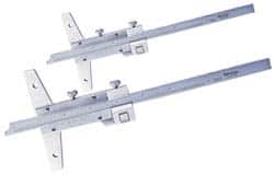 0 to 6 Inch Measurement Range, 260mm Rule Length, 4 Inch Base Length, Vernier Depth Gage MPN:527-111