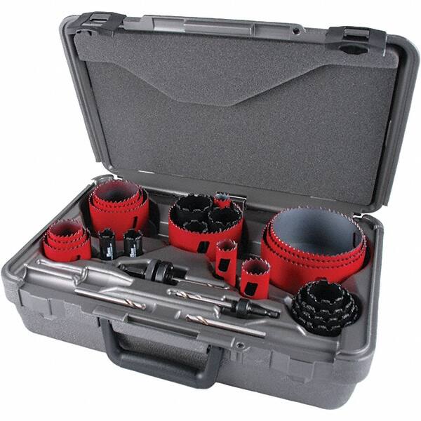 General Purpose Hole Saw Kit: 28 Pc MPN:177900