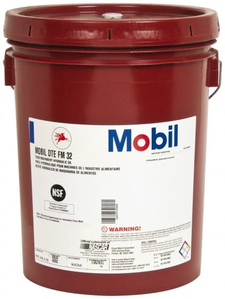 Hydraulic Machine Oil: ISO 32, 5 gal, Pail MPN:105764