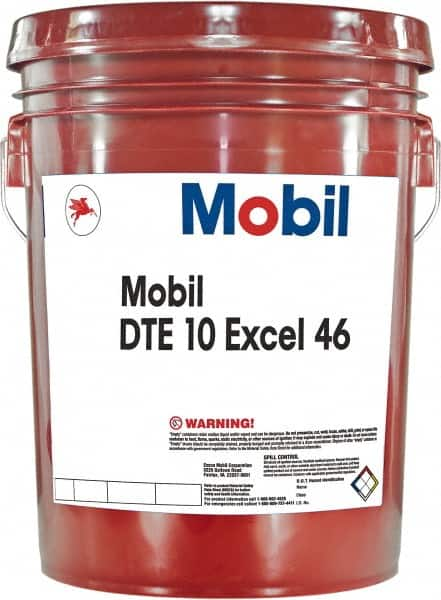 Hydraulic Machine Oil: ISO 46, 5 gal, Pail MPN:126497