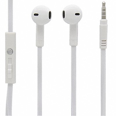 Wired Earbuds Stereo Plastic White MPN:MBS10242