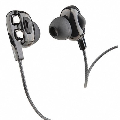 Wired Earbuds Dual Driver Plastic Black MPN:MBS10307