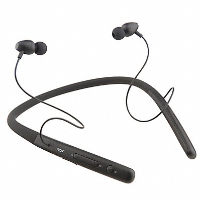 Earbud Neckband Bluetooth Plastic Black MPN:MBS11306