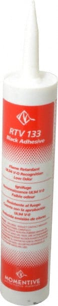 Joint Sealant: 10.1 oz Cartridge, Black, RTV Silicone MPN:RTV133 12C