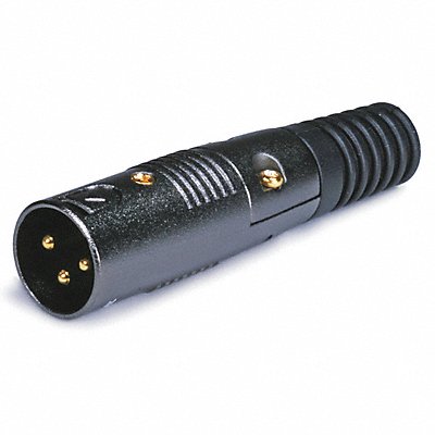 XLR (M) Mic Connector 3pin MPN:6210