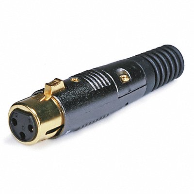 XLR (F) Mic Connector 3pin MPN:6211