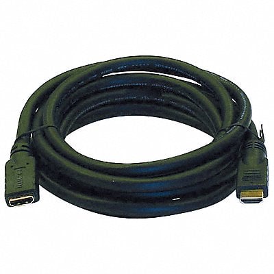 HDMI Extension Cable Black 10 ft 24AWG MPN:3343