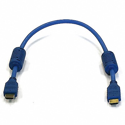 HDMI Cable Std Speed Blue 1.5ft 28AWG MPN:3944