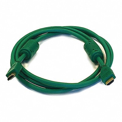 HDMI Cable High Speed Green 6ft. 28AWG MPN:3953