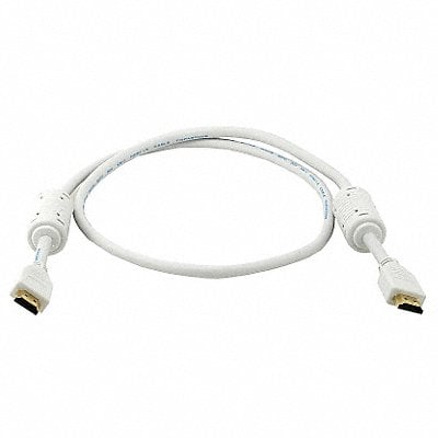 HDMI Cable Std Speed White 3ft 28AWG MPN:4023