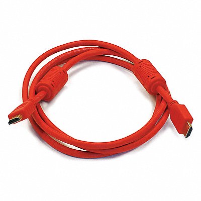 HDMI Cable High Speed Red 6ft. 28AWG MPN:4024