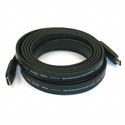 Flat HDMI Cable High Speed Black 15 ft. MPN:4160