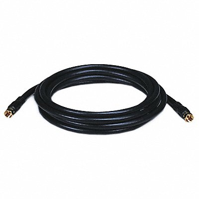 Coaxial Cable RG-6 10 ft Black MPN:6313