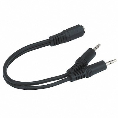 Audio Cable 3.5mm Plug 6 In MPN:669