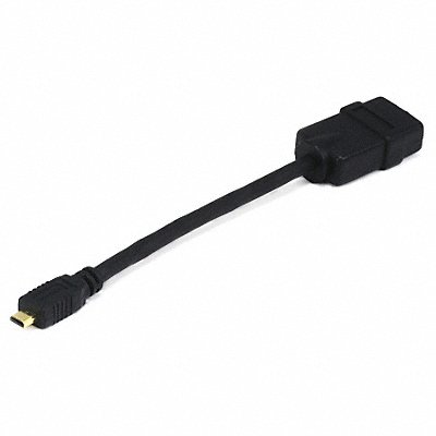 Micro HDMI(M) to HDMI(F) Adapter 6Inch MPN:7603