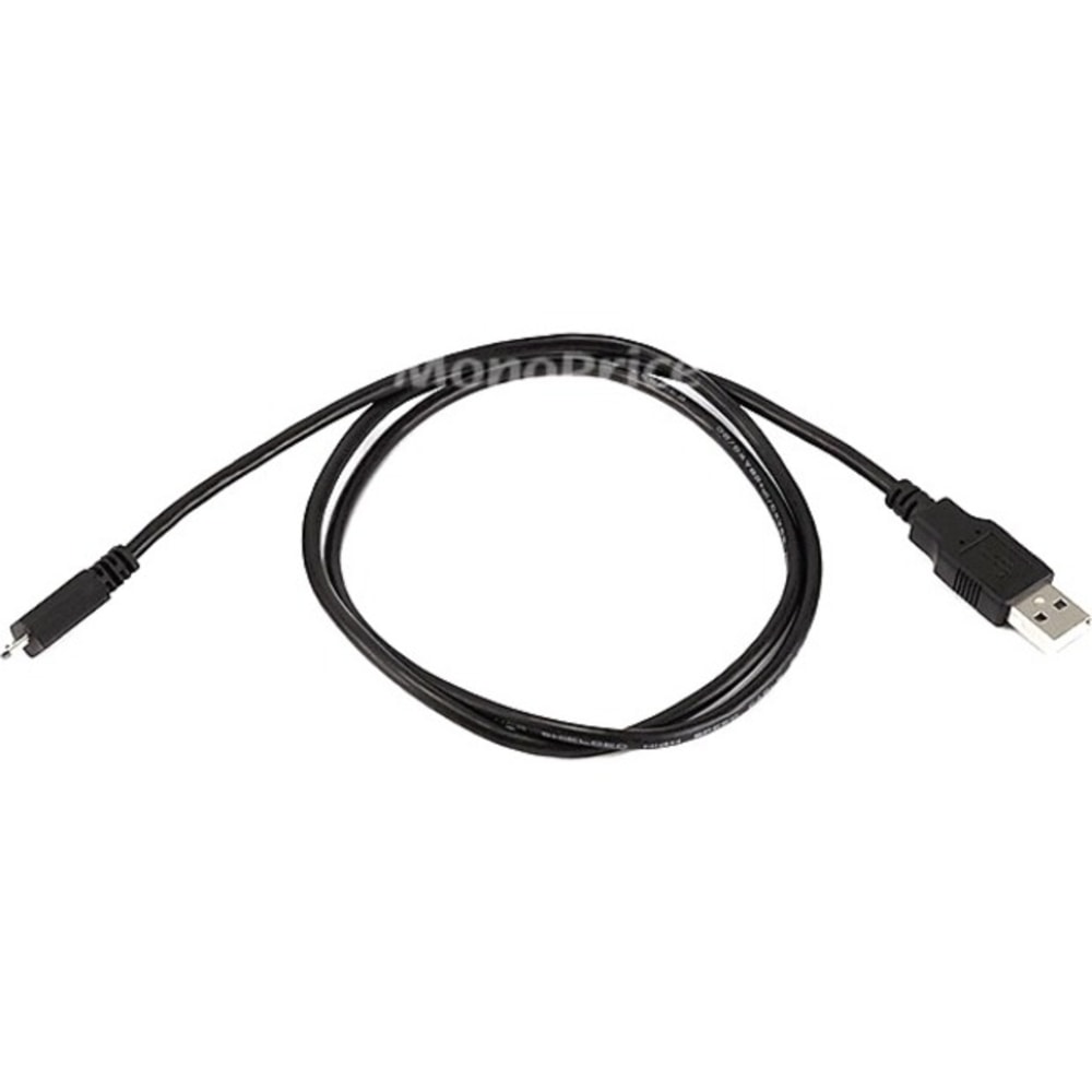 Monoprice - USB cable - USB (M) to Micro-USB Type B (M) - USB 2.0 - 3 ft - molded (Min Order Qty 54) MPN:4867