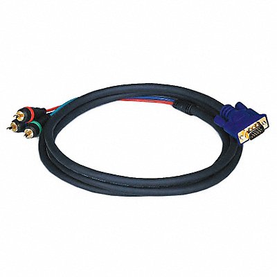 Proj cord VGA(HD15) to 3 RCA Male 6ft MPN:2170