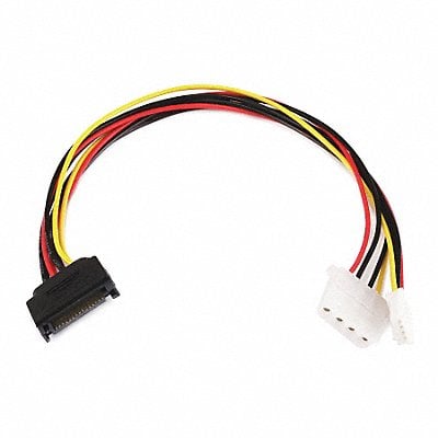 SATA(M)/Molex 4pin/4pin Pwr Cable 12in MPN:7642