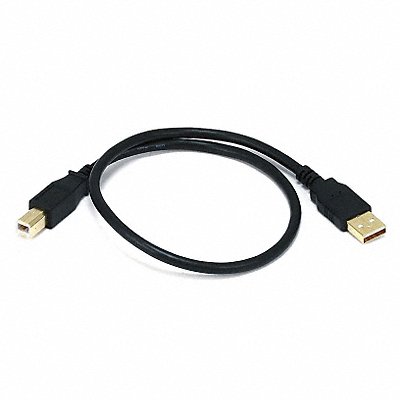 USB 2.0 Cable 1-1/2 ft.L Black MPN:5436