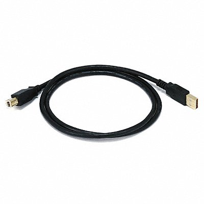 USB 2.0 Cable 3 ft.L Black MPN:5437