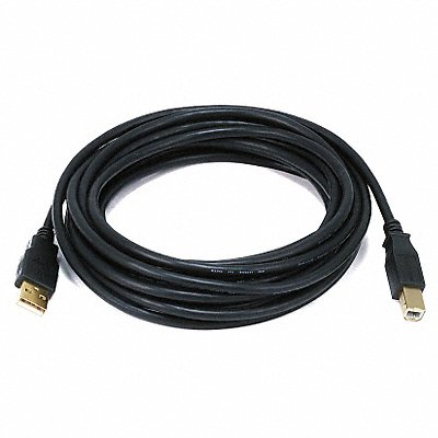 USB 2.0 Cable 15 ft.L Black MPN:5440