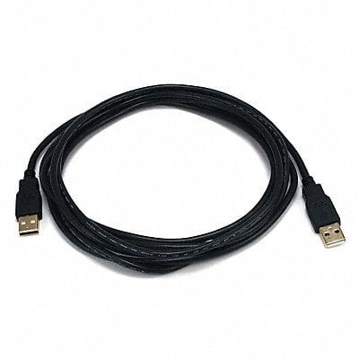 USB 2.0 Cable 10 ft.L Black MPN:5444