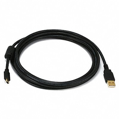 USB 2.0 Cable 6 ft.L Black MPN:5448