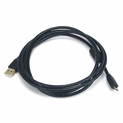 USB 2.0 Cable 6 ft.L Black MPN:5458