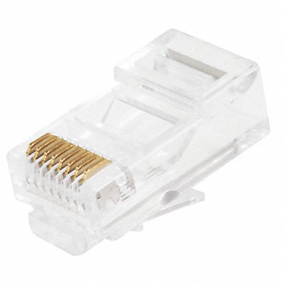 Plug Modular RJ45 Solid PK100 MPN:7245