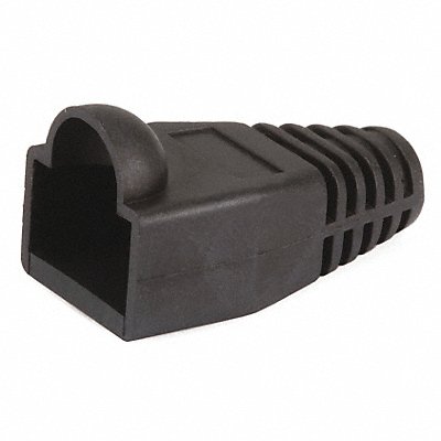 Relief Boot RJ45 Black PK50 MPN:7249