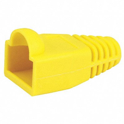 Relief Boot RJ45 Yellow PK50 MPN:7273